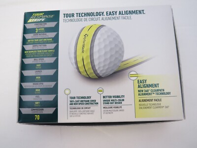 新品TaylorMade TOUR RESPONSE STRIPE 72球 TaylorMade Tour Response Stripe Balls