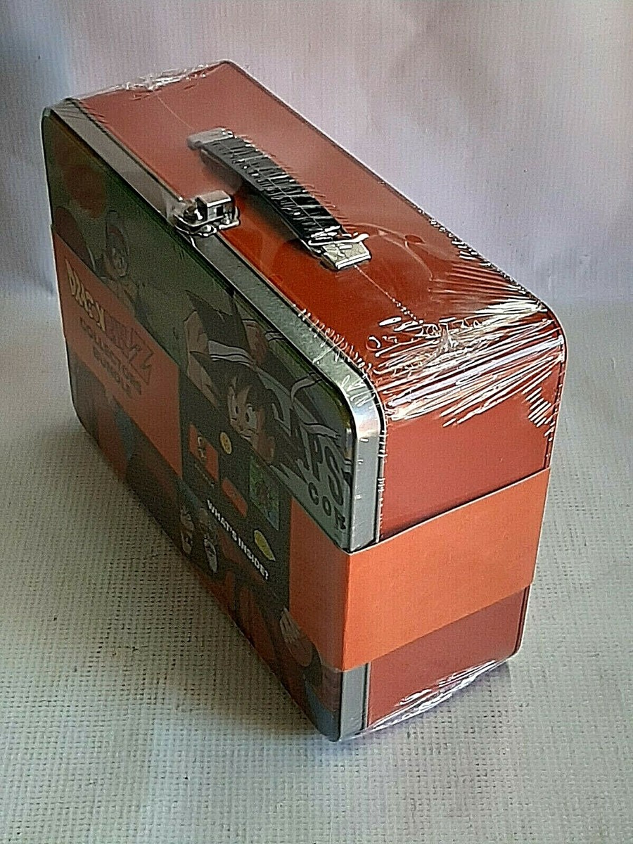 ◇◇ RETRO ビンテージ デザイン ボックスシェルフ ◇◇ DragonBall Z Collectors Bundle Lunchbox Metal Tote Factory Sealed