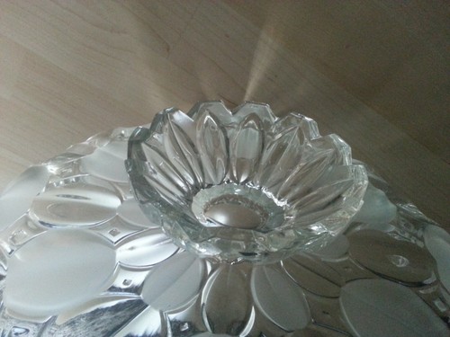  schöne Servierschale aus Glas Teller Obst Süssigkeiten Gebäck - Bild 5 von 8