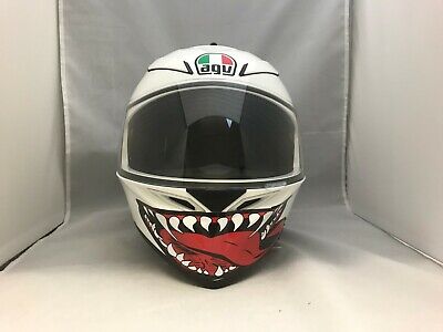 Venom Fangs Motorcycle ATV Helmet Face Grin Smile Sticker Mouth Decal NEW