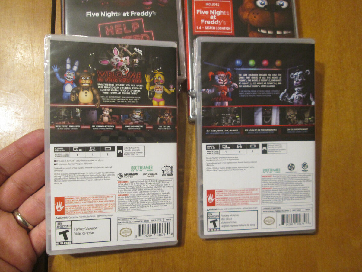 Five Nights at Freddy's: Core Collection - Nintendo Switch, Nintendo  Switch