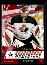 2024-25 Prospectus Momentous Electric Red Carter George /399 #PM-20