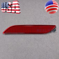 Car Rear Bumper Reflector Tail Kit With Red Lens Cover Fits Toyota Camry 2018+