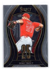 2021 Panini Select #25M-7 Mike Trout 25-Man