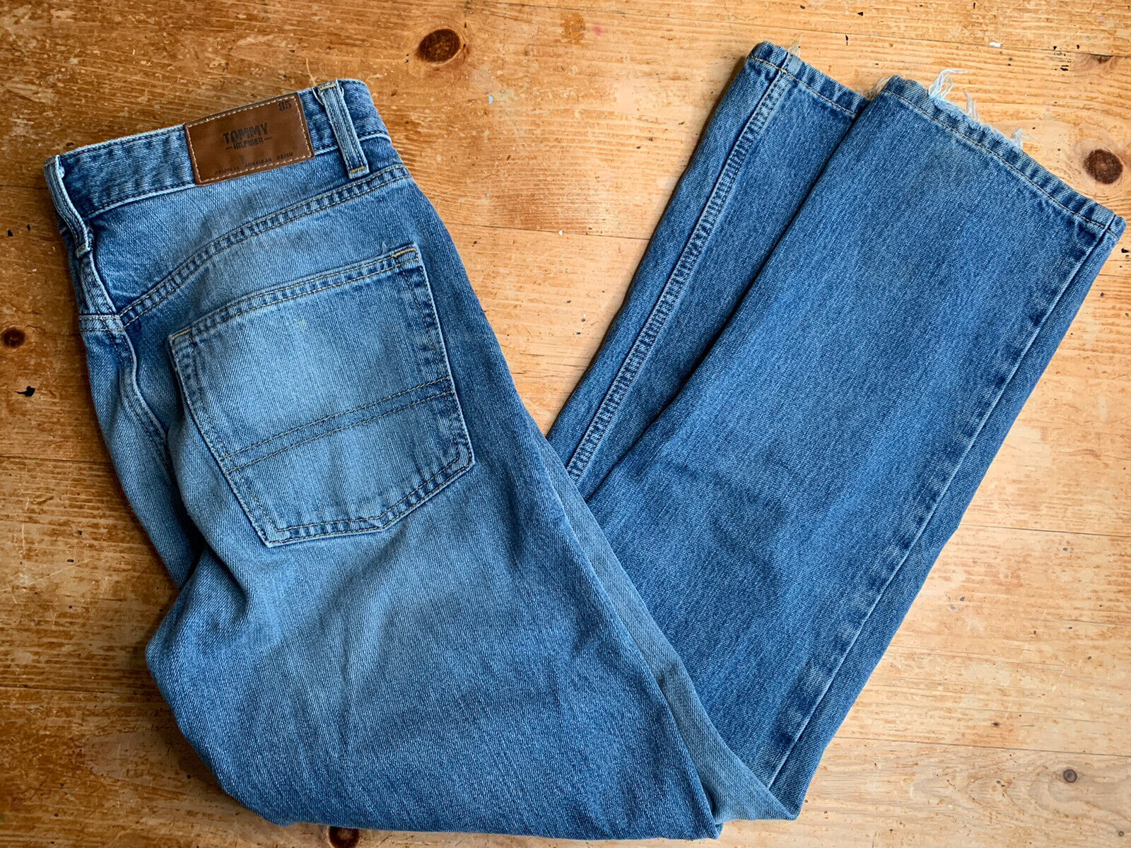 VTG Tommy Hilfiger 85 Men's Jeans Classic Straight Leg Size 29x30 Tommy J2 | eBay