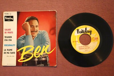  Ben, Sa Tumba Et Son Orchestre  / Fruchtsalat, Trianon Cha Cha.../ 1960 / 
