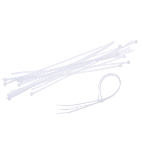 Nylon Zip Ties 8 Inch Plastic Cable Ties 1000 Pack Tie Wraps UV
