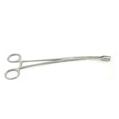 Schroeder Vulsellum Forceps 2x2 Teeth 10