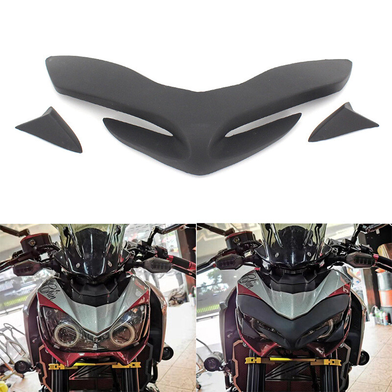 For kawasaki Z900 2017 Front Headlight Upper Cover Beak Nose Cone