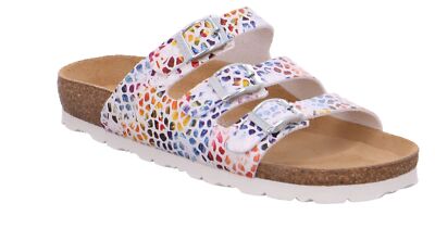 Rohde Sunnys Damen Sandale Sandalette Pantoletten Hausschuhe Fashionsandale 