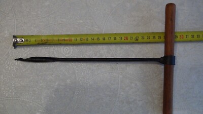 Ancienne Tarière Vrille à Bois - Menuisier - Diam. 10 Mm - Outil Forgé Français (occasion)