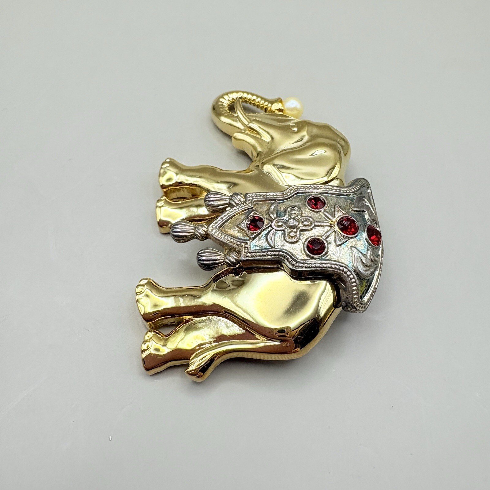 Vintage Edgar Berebi Elephant The Charm Of India 1868 Limited Edition  Brooch