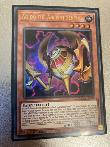 Yugioh Agido The Ancient Sentinel English | eBay