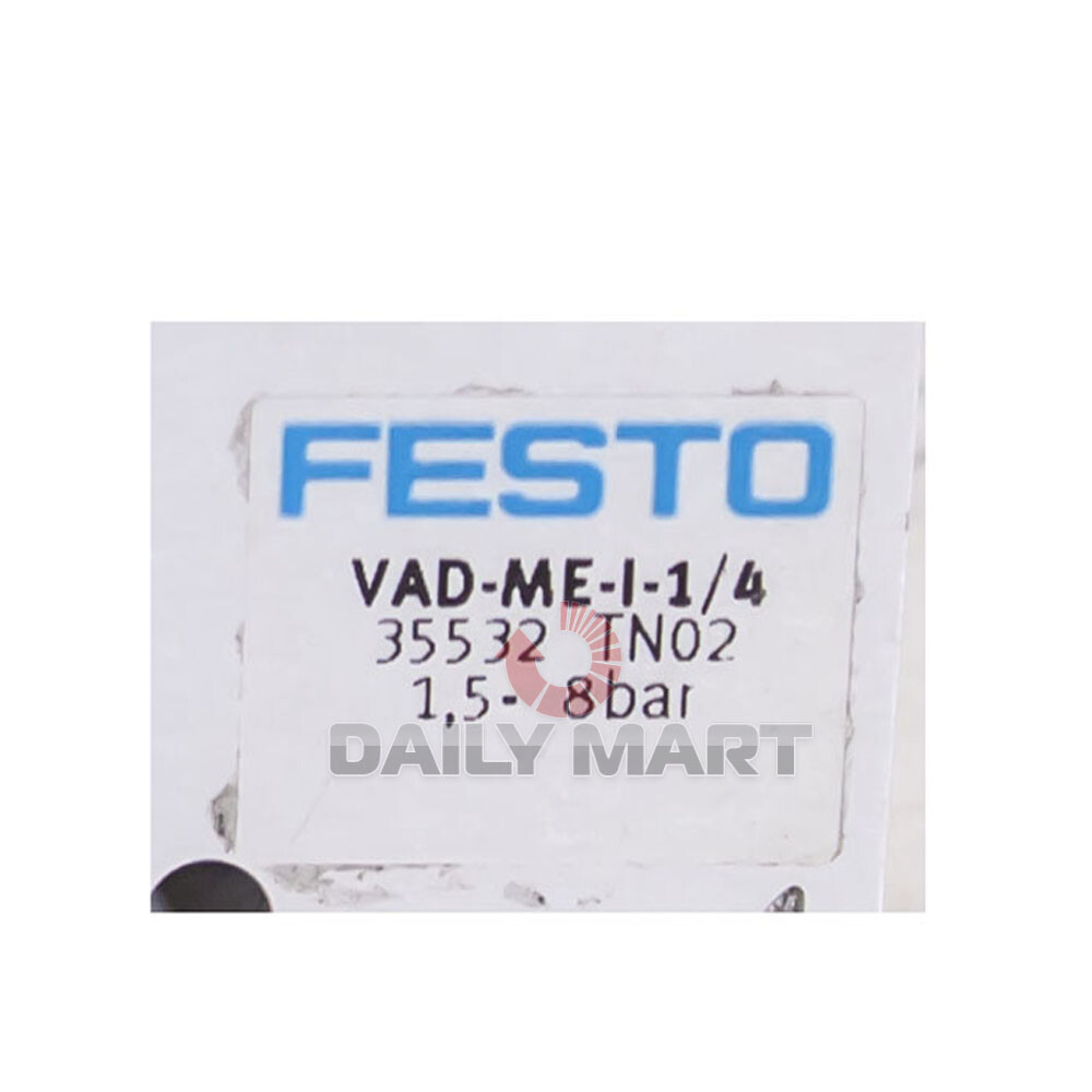 Used & Tested FESTO VAD-ME-1-1/4 35532 Vacuum Generator