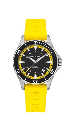Hamilton Khaki Sub 330ft. Analog Quartz Men's Wristwatch Working