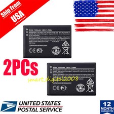 2PCs BV-6A New for Nokia Banana 2060 3060 5250 C5-03 8110 4G 1500mah Phone