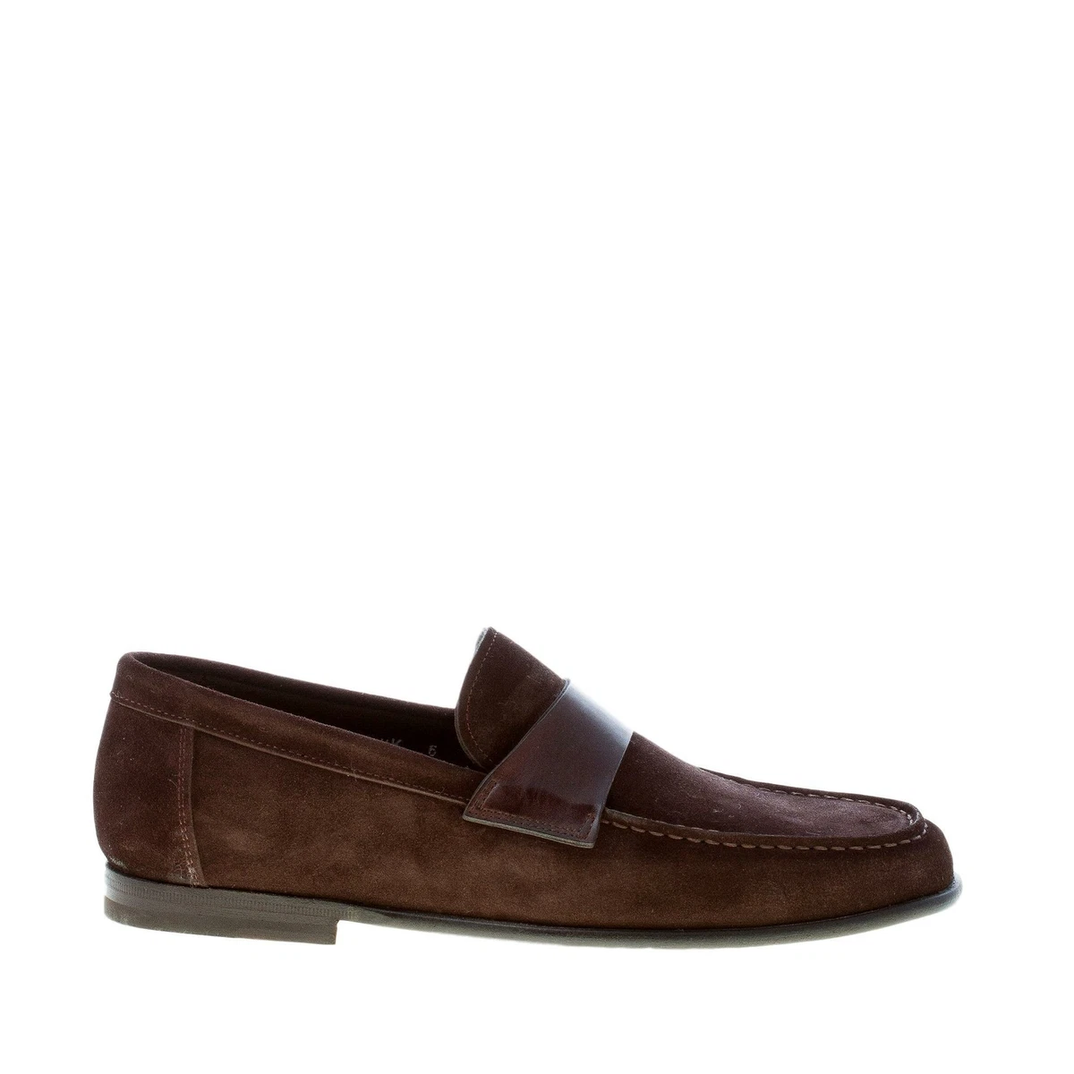 Santoni Loafer Brown Casual Shoes for Men for sale | eBay display picture 2