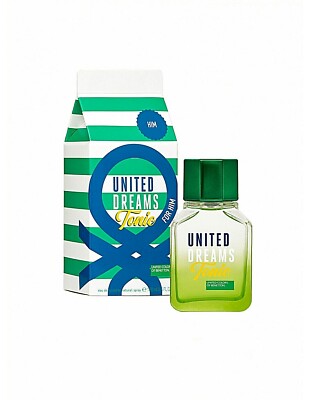  Benetton United Dreams Tonic Eau De Toilette Spray EDT 3.4 oz / 100 ml NIB