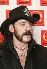 Lemmy from Motorhead at Q Awards 2003 party at Park Lane Hotel Oct- Old Photo 2