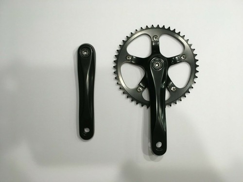 BICYCLE CRANKSET ALLOY SINGLE SPEED 