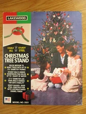 Vintage Lakewood Christmas Live Tree Stand #3321
