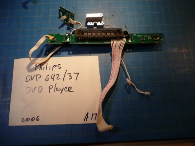 Philips DVP642/37 CD/DVD Player Replacement Display Cir Board # LFC106470-0701