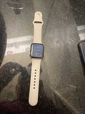 Apple Watch Series 4 44 mm Silver Aluminum Case with White Sport Band GPS ...