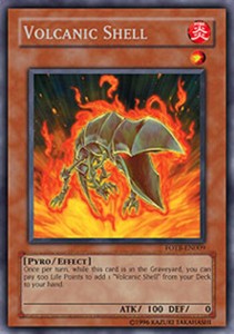Volcanic Shell - FOTB-EN009 - Rare - 1st Edition x3 - Near Mint
