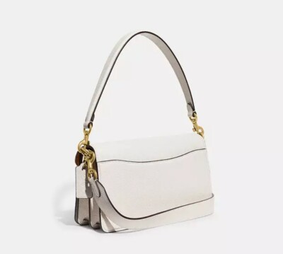 新品 COACH タビー ショルダー バッグ 26 ホワイト CH857 NWT❤️ Coach Tabby 26 Chalk CH857 Shoulder Bag | eBay