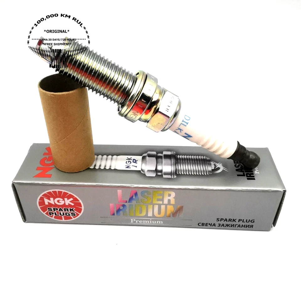 4PC Genuine Laser Iridium DILKAR7H11GS 96964 Spark Plugs For Ngk Acura ILX TLX Foto 3 de 4