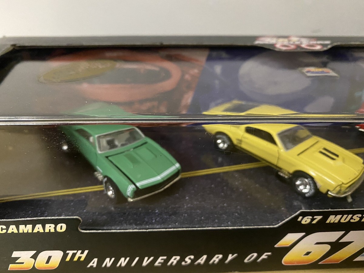 hot wheels 30th anniversary 67 muscle cars 3-car set camaro