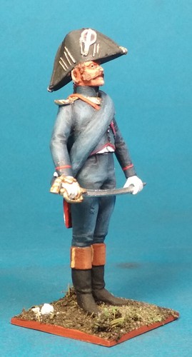 Infantería Francesa Desmontada en Abrigos, Metal Blanco 60 mm 1/30 Figura Kit - Imagen 44 de 155