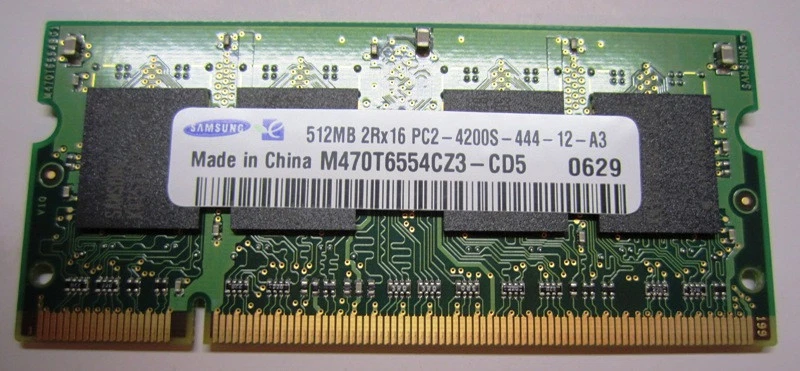 GENUINE LENOVO 73P3842 512MB PC2-4200 DDR2 SODIMM CL4 1.8V 533MHZ - NEW & SEALED - Image 2 of 3