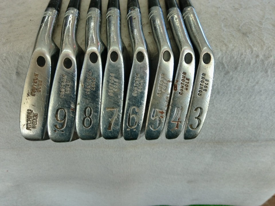 Club De Golf Walter Hagen Haig – Pitching Wedge, Semelle Ultra Contour, 35 Pouces, Acier Régulier (1961)