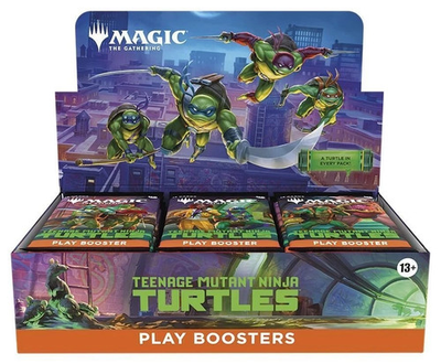 #ad Sealed Booster Box Teenage Mutant Ninja Turtles Play Magic MTG PRESALE 2 27 $129.99