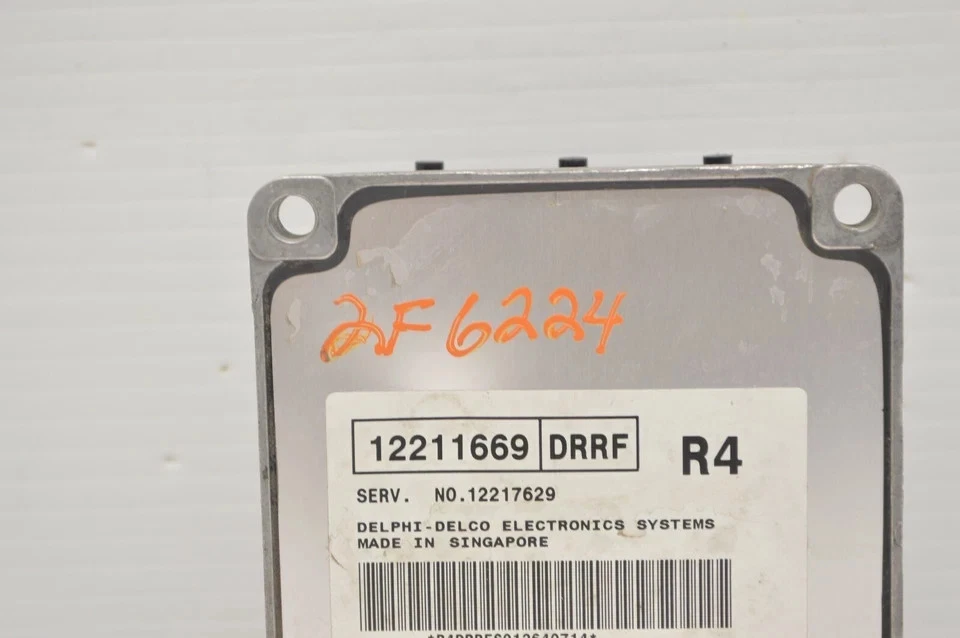 2002 02 Daewoo Nubira 12211669 Engine Control Module Unit Ecm K14 025 - Image 3 of 4