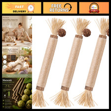 Extra-Thick Silvervine Chew Sticks for Cats - Natural Matatabi Cat Toys