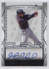 2022 Leaf Trinity Clear Silver Foil 32/99 Gabriel Arias #CA-BC1 Auto 0hw6