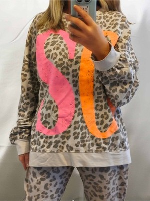 Sweatshirt Leopard Leo SOHO italymode