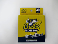 Lucky Tackle Box Tournament Grade Braid Fishin'Line 75 YDS 0.25mm 30LB.Test