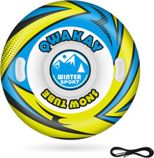 Snow Tube for Sledding Heavy Duty - Snow Sled for Kids and Adult - Large Inflata