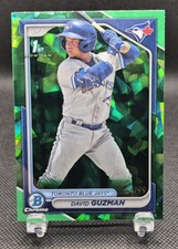 2024 Bowman Sapphire Edition Chrome Prospects Green /99 David Guzman #BCP-114