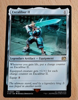 Mtg Magic: Exkalibur II, Excalibur II 2, English, Final Fantasy Schwert