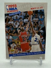 1993-94 Upper Deck - NBA Playoffs Highlights Michael Jordan #187