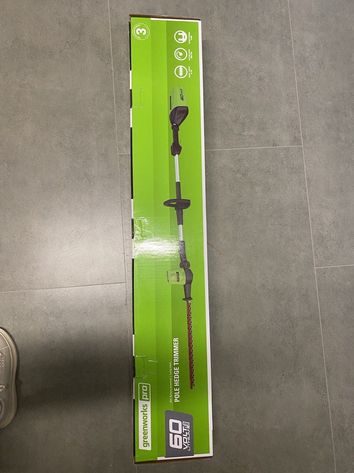 Greenworks Tagliasiepi Telescopico 60V | Design e Potenza Brushless