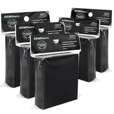 500 Counts Black Card Sleeves Matte Card Sleeves Deck Card Protectors Tradi