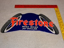 Firestone Tire Sign Indiana Original Advertising Signs (1930-1969