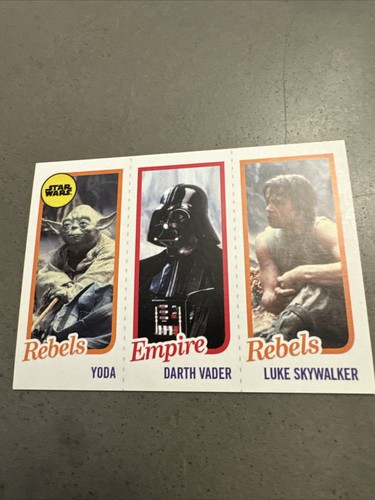 Juego Topps Star Wars 2016 retroceso Thursday TBT 1980 BK SW 1-6 #8 PR 989 casi nuevo/como nuevo - Imagen 5 de 8