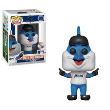 BILLY THE MARLIN #09 Funko Pop! Sports (Vaulted) Miami Mascot MLB Baseball