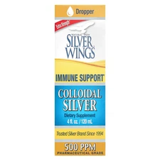 Colloidal Silver, 500 PPM, 4 fl oz (120 ml)